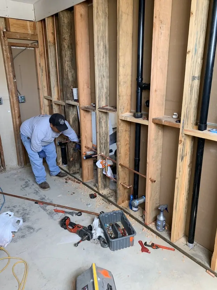 Commercial rough-in plumbing for Gas Line Repair in Stratford